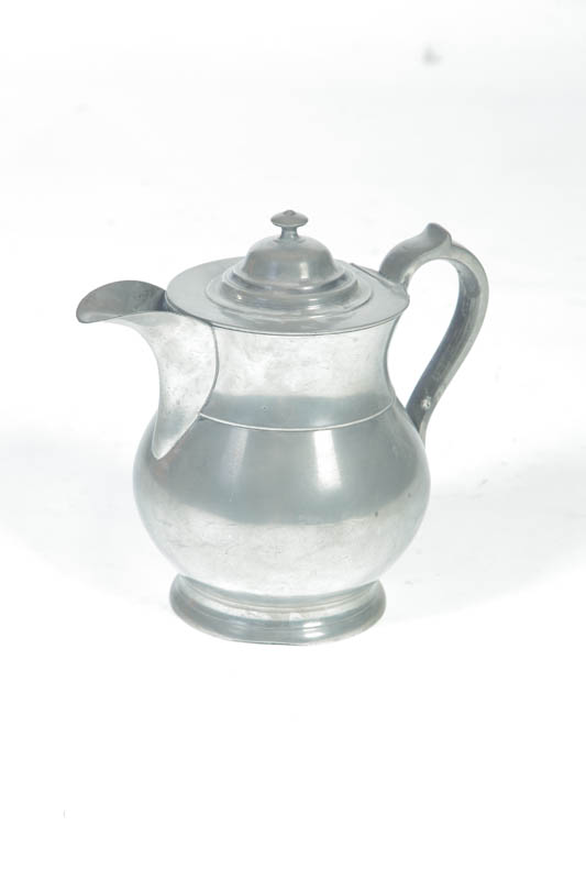 Appraisal: PEWTER PITCHER Touch for Boardman Hart Thomas Danforth Boardman Hartford