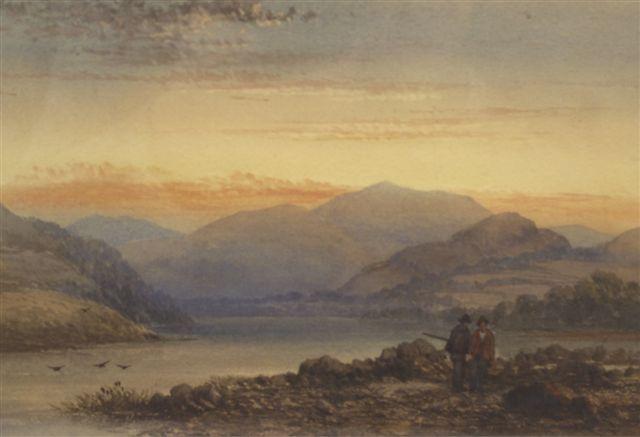 Appraisal: ATTRIBUTED TO WILLIAM R ROBINSON fl - BUTTERMERE LAKE CUMBERLAND