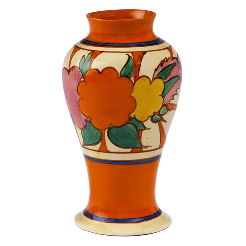 Appraisal: Clarice Cliff An A J Wilkinson Fruitburst vase cm h