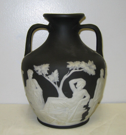 Appraisal: WEDGWOOD BLACK BASALT THE PORTLAND VASE After the original design