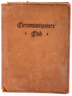 Appraisal: Raymond's Circumnavigators' Club Membership Booklet Raymond s Circumnavigators Club Membership