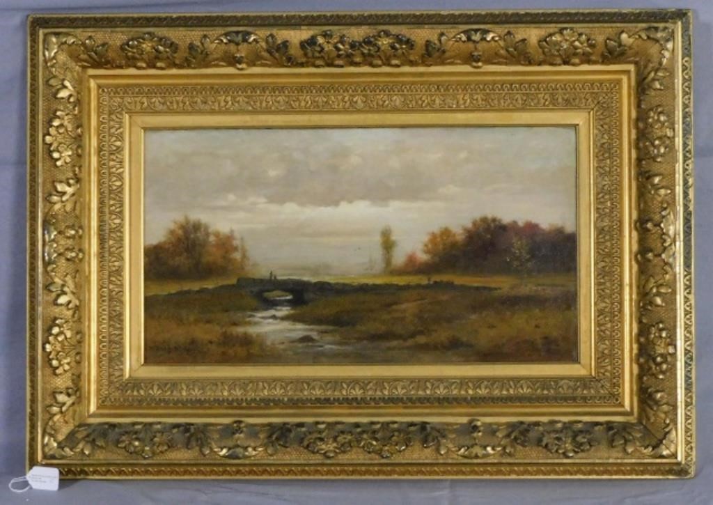 Appraisal: WILLIAM FERDINAND MACY - NEW YORK Massachusetts oil painting on