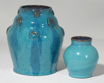 Appraisal: A Carter Stabler and Adams Poole Pottery Chinese blue vase