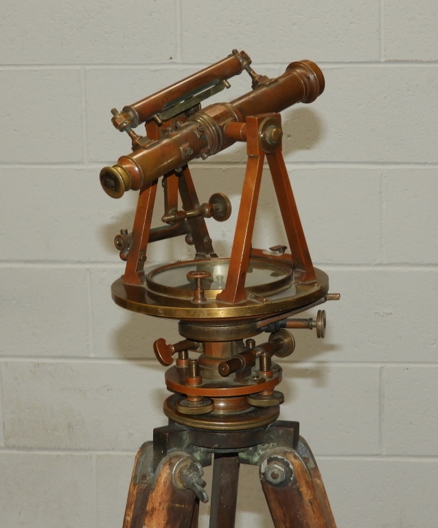 Appraisal: H M POOL THEODOLITE SURVEYOR'S INSTRUMENT W XTRA Boston Massachusetts