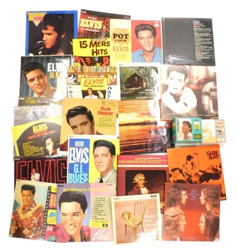 Appraisal: Various records Elvis Presley Pot Luck GI Blues other rpm