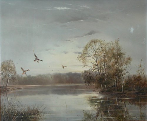 Appraisal: Artist Kennedy Thomas Title Dawn Light Connaught Water Chingford Essex