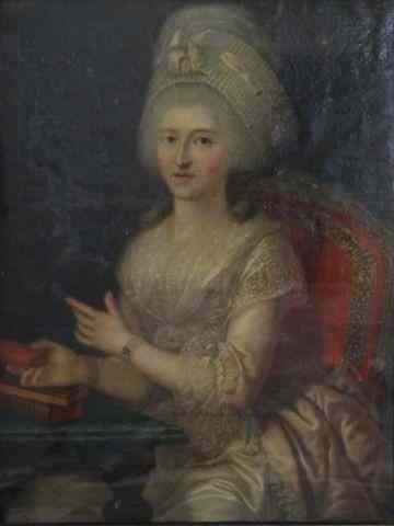 Appraisal: th th Century Portrait of an Elegant Lady From an