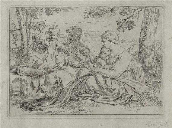 Appraisal: CANTARINI SIMONE Pesaro - Verona The Holy Family with St