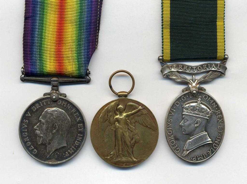 Appraisal: WORLD WAR ONE PAIR British War Medal and Victory Medal