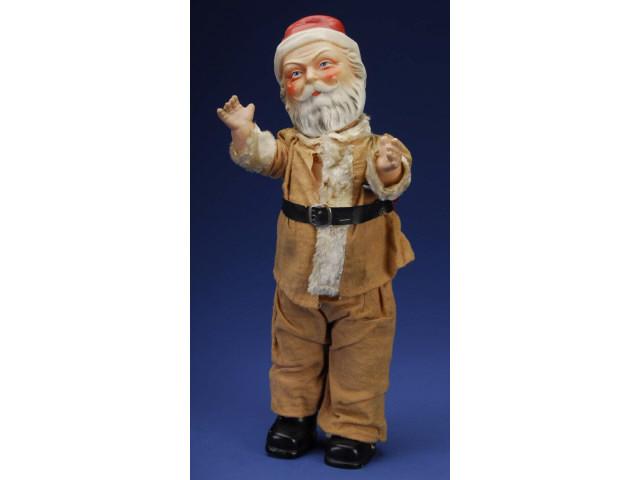 Appraisal: Composition Santa Claus America ca all composition with jointed head