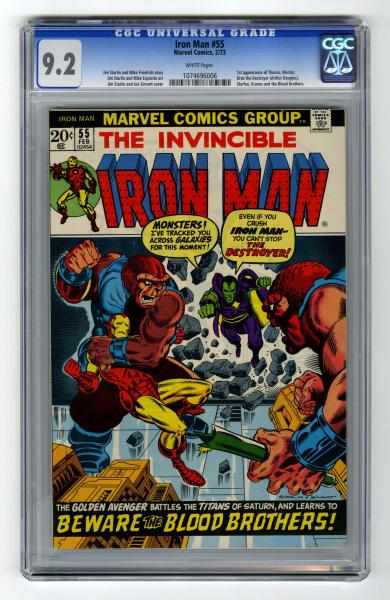 Appraisal: Iron Man CGC Marvel Comics Click for full description