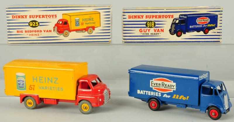 Appraisal: Lot of Diecast Dinky Van Toys Description Includes one no