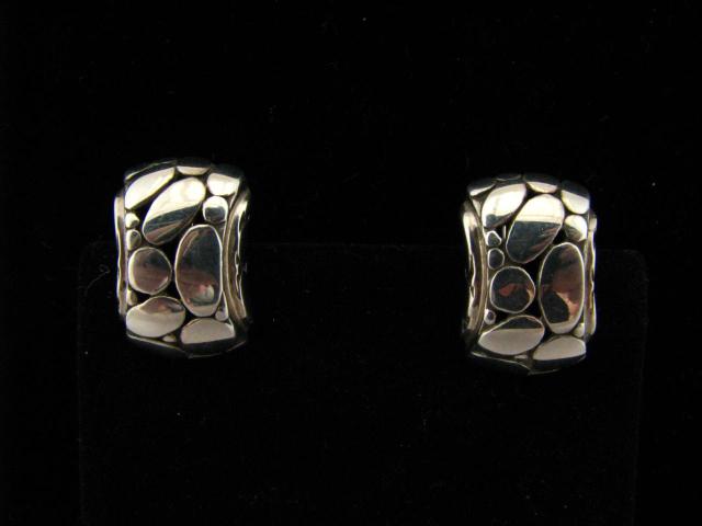 Appraisal: Pair of John Hardy Kali Sterling Earrings