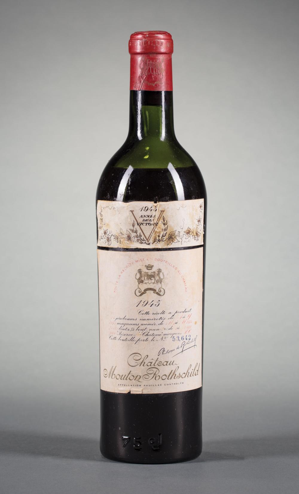 Appraisal: Mouton Rothschild Artist Label Series Ch teau Mouton Rothschild Pauillac