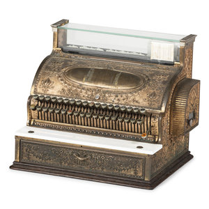 Appraisal: A National Cash Register Size serial number Height x width