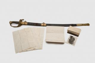 Appraisal: Civil War Presentation Sword and Collection of Letters and Personal