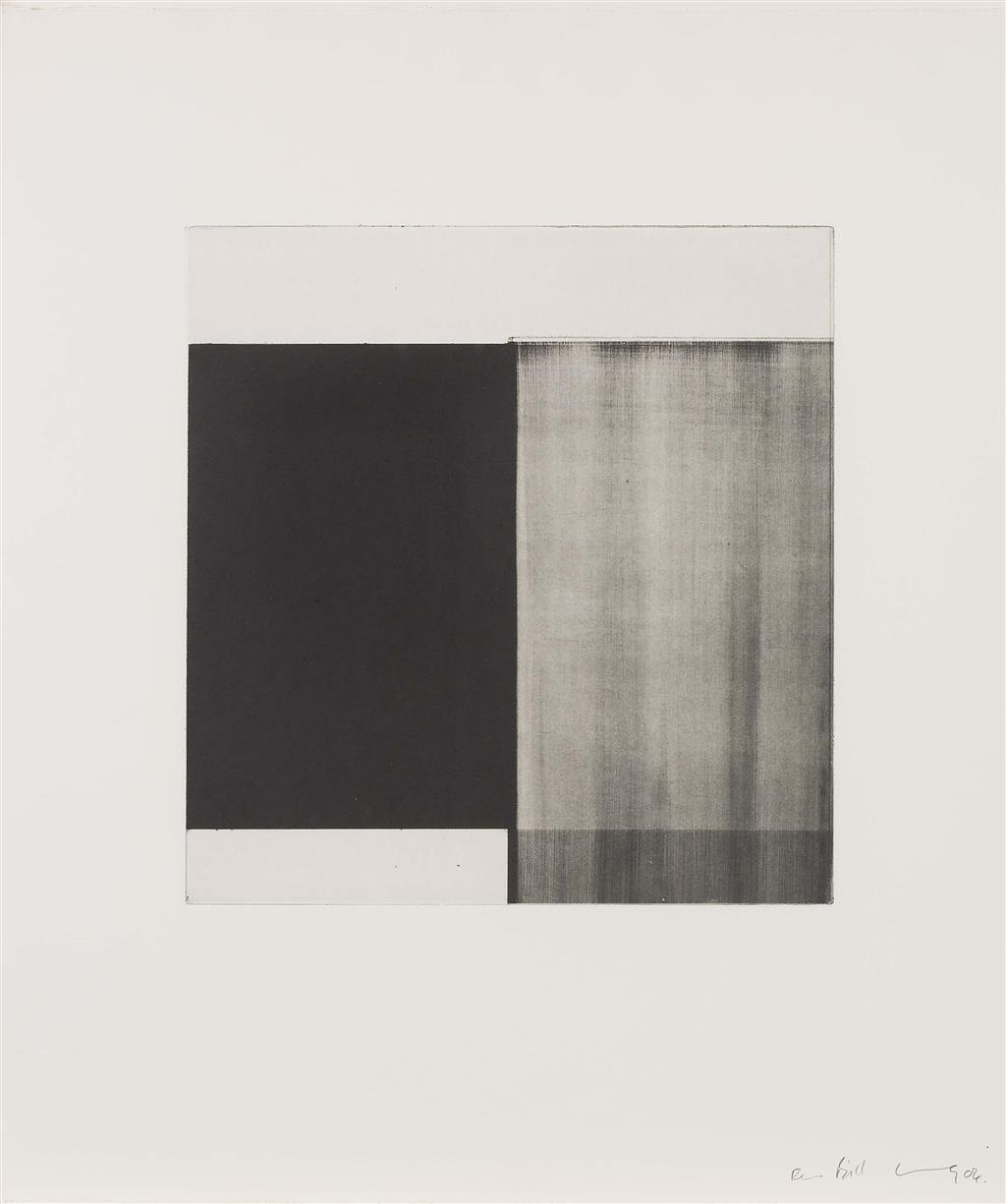 Appraisal: CALLUM INNES SCOTTISH B UNTITLED Indistinctly inscribed and dated '