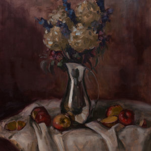 Appraisal: Eugene J Quinn American th Century Still Life oil on