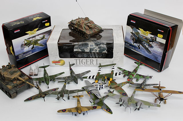 Appraisal: A COLLECTION OF CORGI DIE CAST TOY AEROPLANES two with