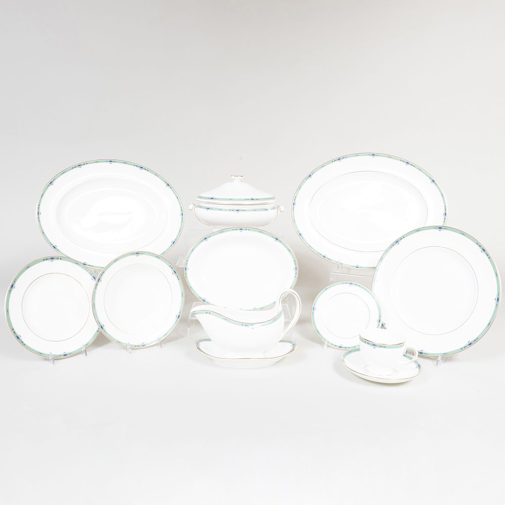 Appraisal: Wedgwood Porcelain Part Dinner Service Printed mark Comprising A sauce