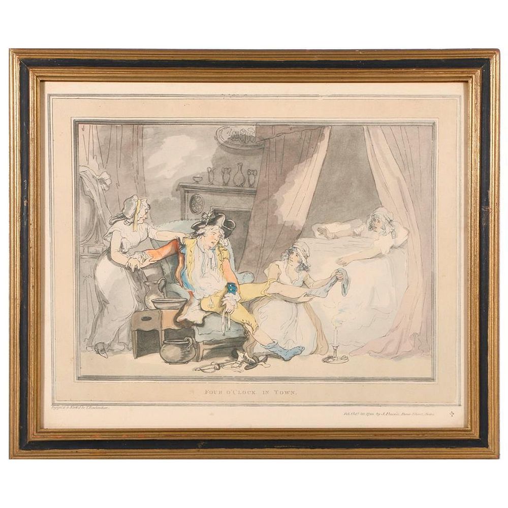 Appraisal: Thomas Rowlandson - Artist Thomas Rowlandson - Subject Title Four