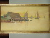 Appraisal: W C - Gloucester Coastal Scene with Fish Shacks and