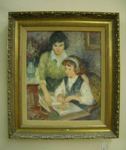 Appraisal: Pierre Eugene Duteurtre - France x Oil on Canvas Signed