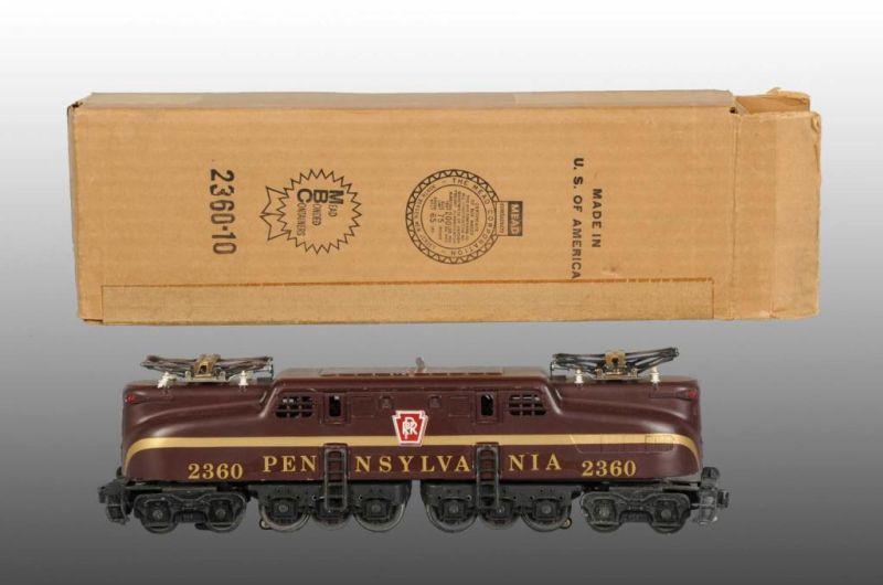 Appraisal: Lionel No O-Gauge GG Locomotive in OB Description Post-war Includes