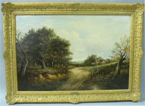 Appraisal: JOSEPH THORS BRITISH - SUSSEX Oil on canvas x in