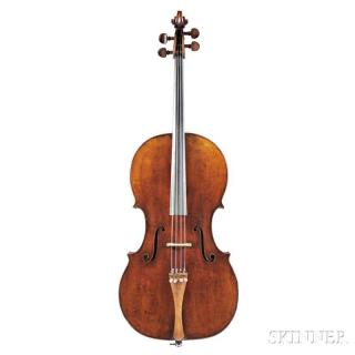 Appraisal: Austrian Violoncello Gabriel Lembock Vienna labeled Gabrielis Lembock fecit Viennae