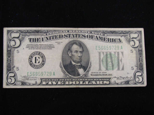 Appraisal: Federal Reserve Note XF