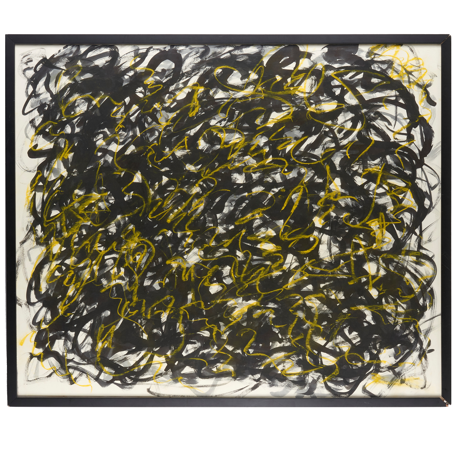 Appraisal: MARK TOBEY ATTRIB PAINTING Attributed to Mark Tobey American -