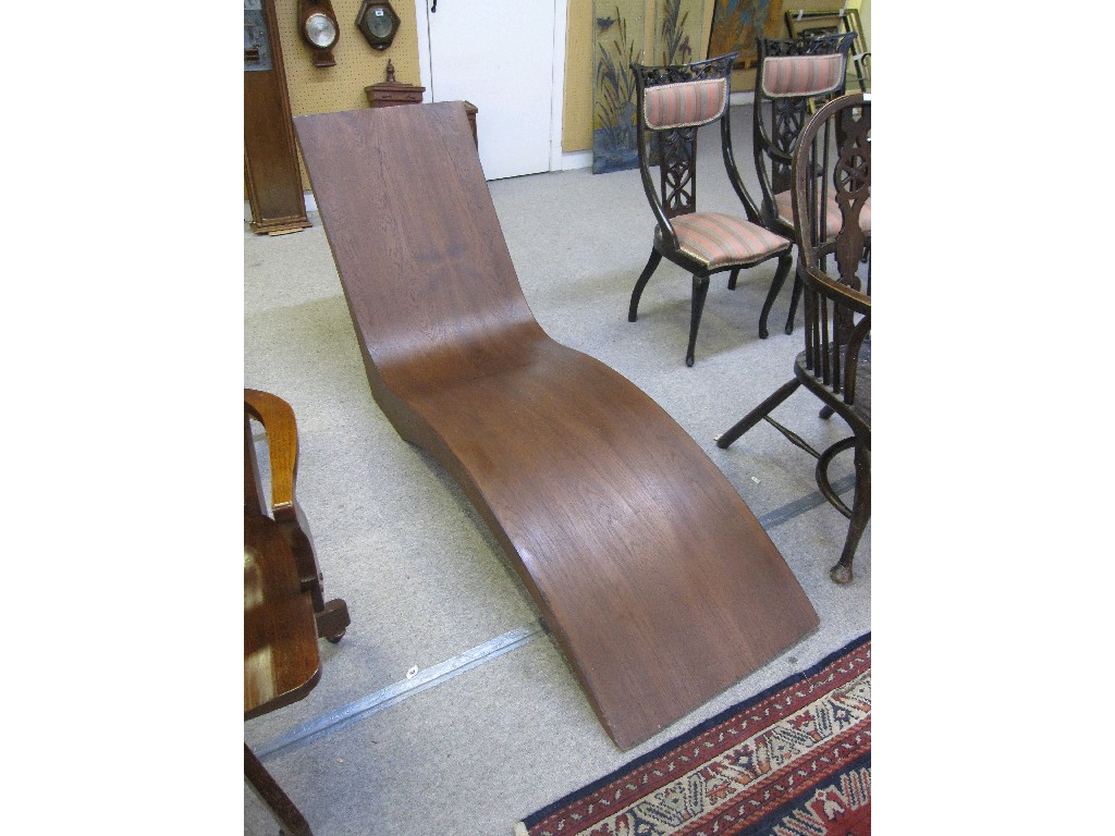 Appraisal: Chinese rosewood day bed