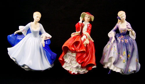 Appraisal: ROYAL DOULTON FIGURES To include HN ''Top of the Hill''