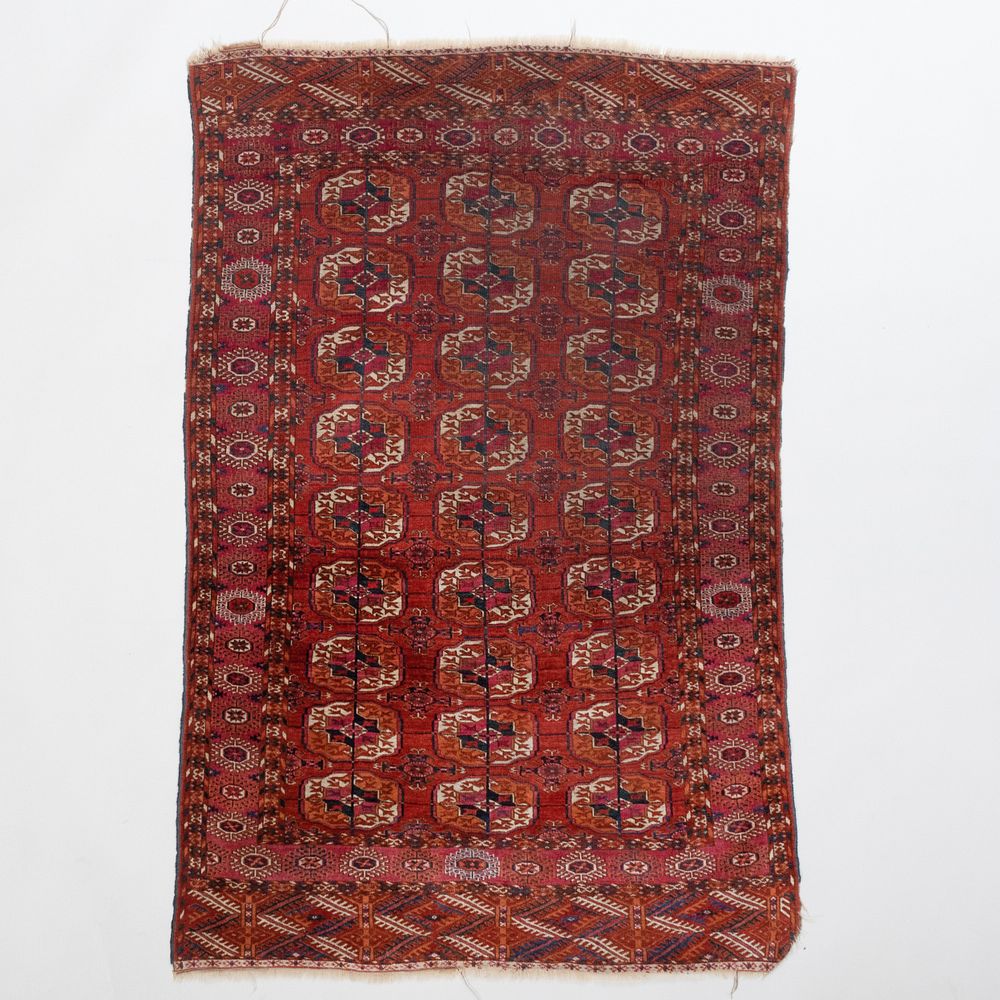 Appraisal: Tekke Rug ft in x in Condition In good overall