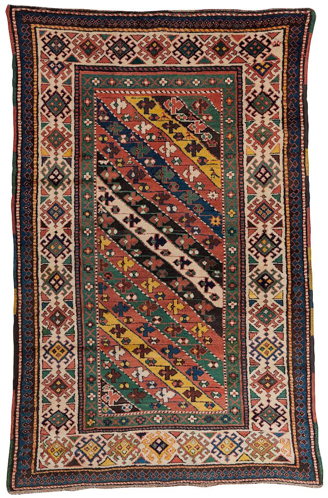 Appraisal: Gendge Rug Caucasus ca ft in x ft in Gendge