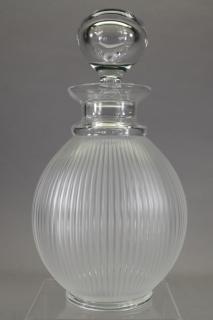 Appraisal: Signed French Lalique Decanter Signed French Lalique Decanter Height inches