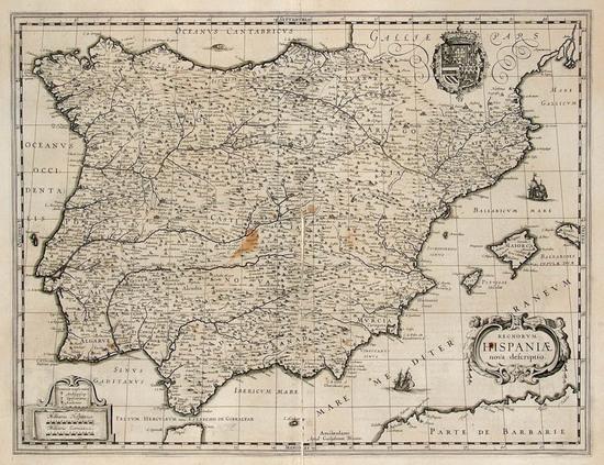 Appraisal: MAPS - SPAIN and PORTUGAL BLAEU Willem Janszoon - Hispaniae