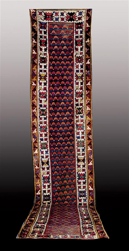 Appraisal: Antique Persian Bidjar runner circa ' x '