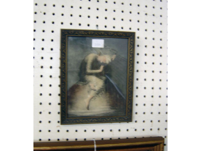 Appraisal: SMALL FRAMED VINTAGE PRINT HOPE