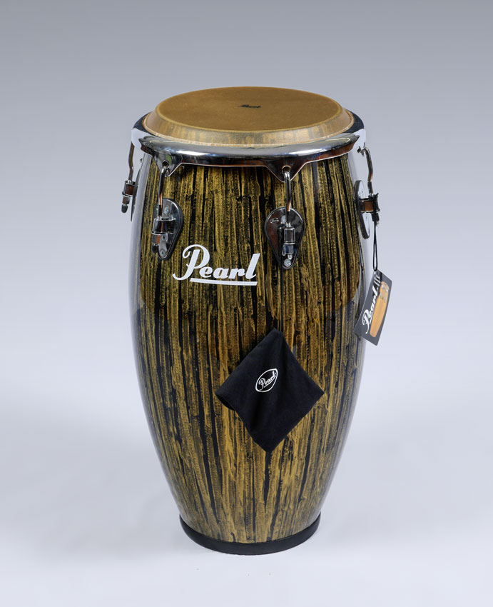 Appraisal: PEARL HAVANA SERIES CONGA DRUM Fiberglass shell body in the