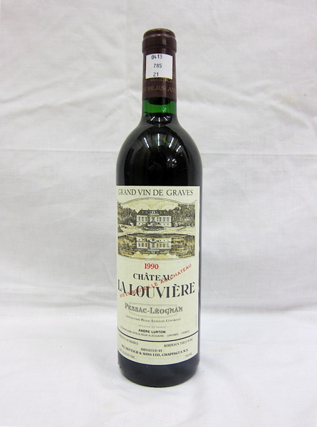 Appraisal: TWENTY-ONE BOTTLES VINTAGE FRENCH RED BORDEAUX Vignobles Andre Lurton Chateau