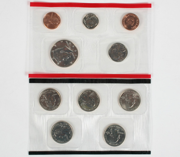 Appraisal: Two Uncirculated U S Mint Coin Sets P D