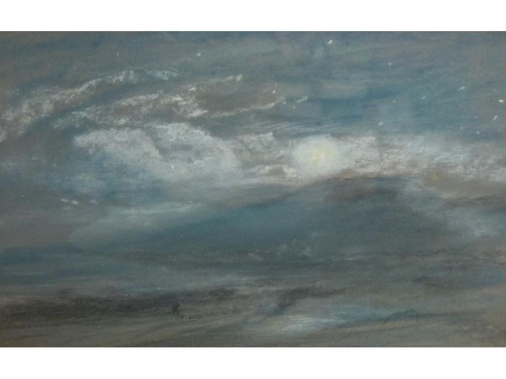 Appraisal: ATTRIBUTED TO HERCULES BRABAZON BRABAZON Landscape study pastel x in