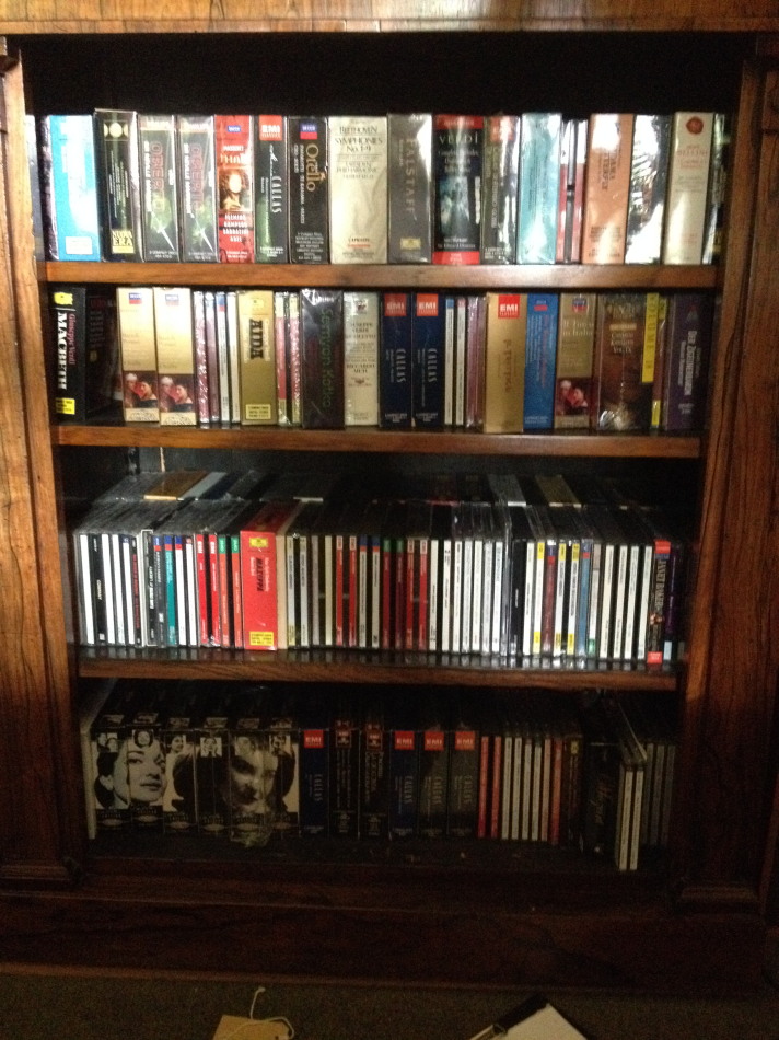 Appraisal: Classical operatic CD's inc box sets shelves