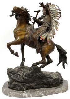 Appraisal: CARL KAUBA RESTRIKE BRONZE SCULPTURE CARL KAUBA RESTRIKE BRONZE SCULPTURE