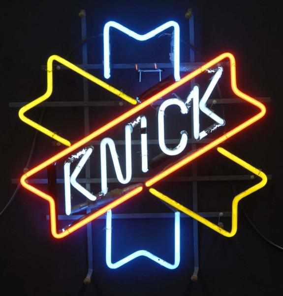 Appraisal: Knick -Ribbon Neon Sign Description s Jacob Ruppert Brewing Co