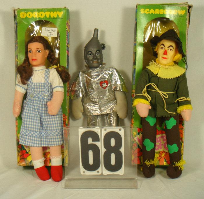 Appraisal: Mego Wizard of Oz Dolls mint in the original boxes