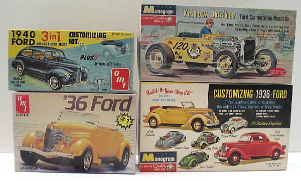 Appraisal: Twenty boxed model kits of Custom Cars and Hot Rods