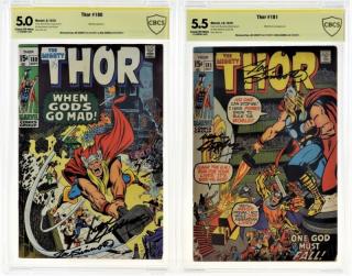 Appraisal: Marvel Thor No CBCS Gold Adams Sinnott UNITED STATES TH